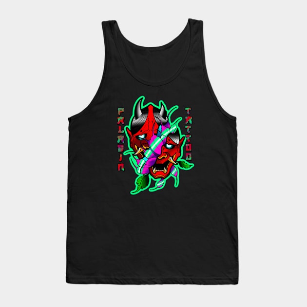 Another mask Tank Top by justingrinter